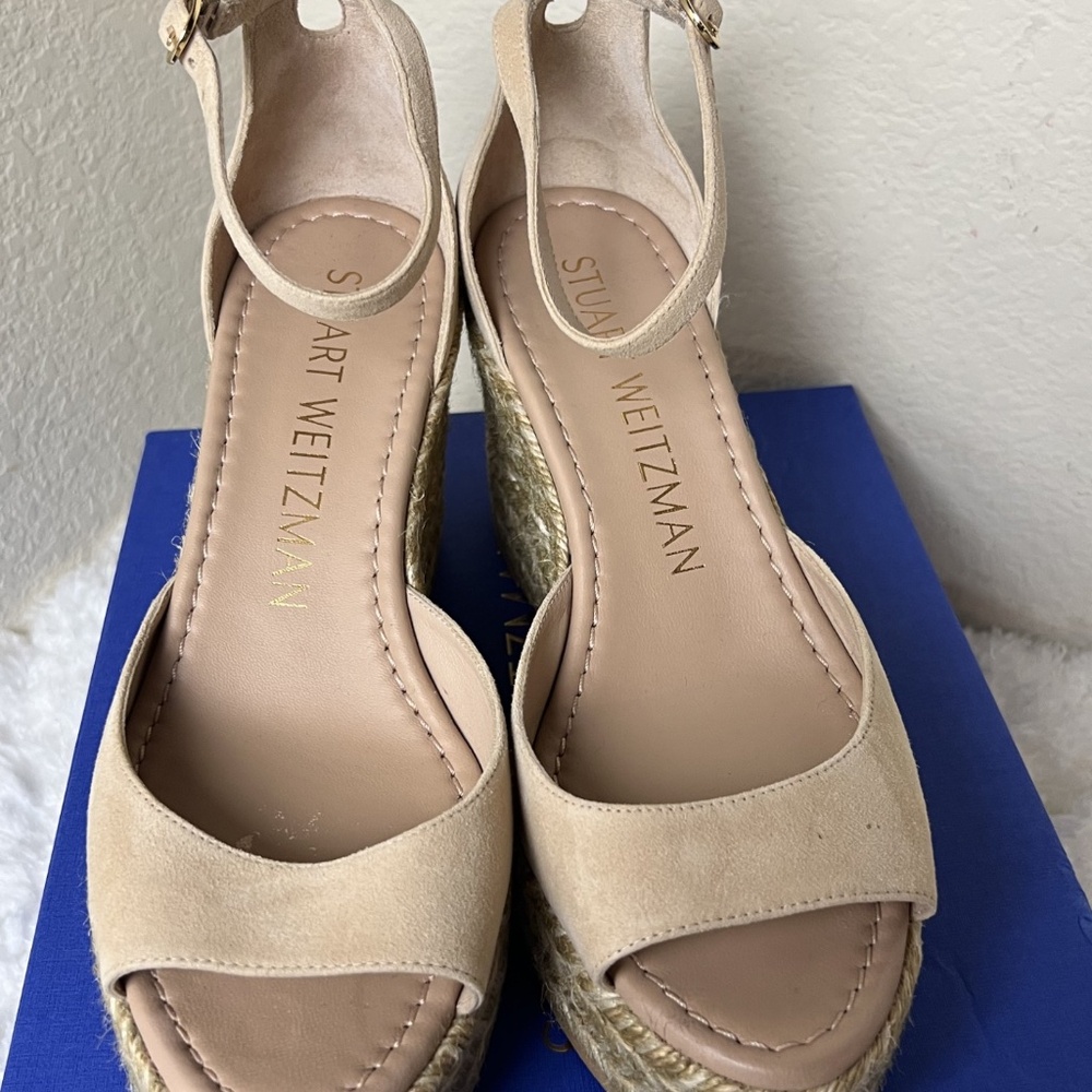 Stuart Weitzman Suede Espadrilles Women's Size: 8 | US 8